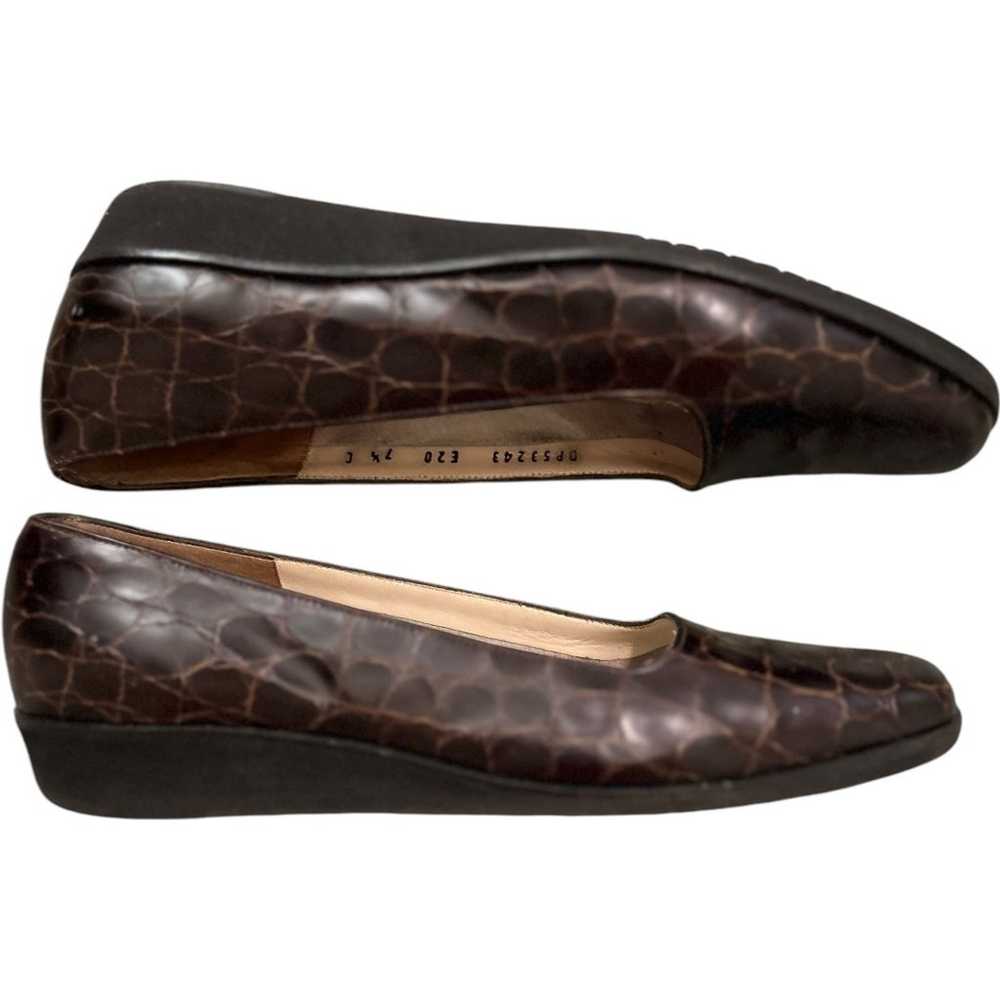 Excellent Condition Salvatore Ferragamo Croc Embo… - image 7