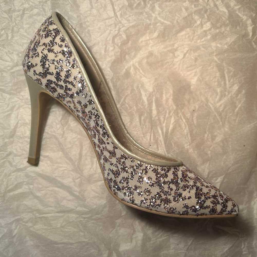 DIANA Pumps 23.5cm Blue Multi / Glitter Tulle - image 3