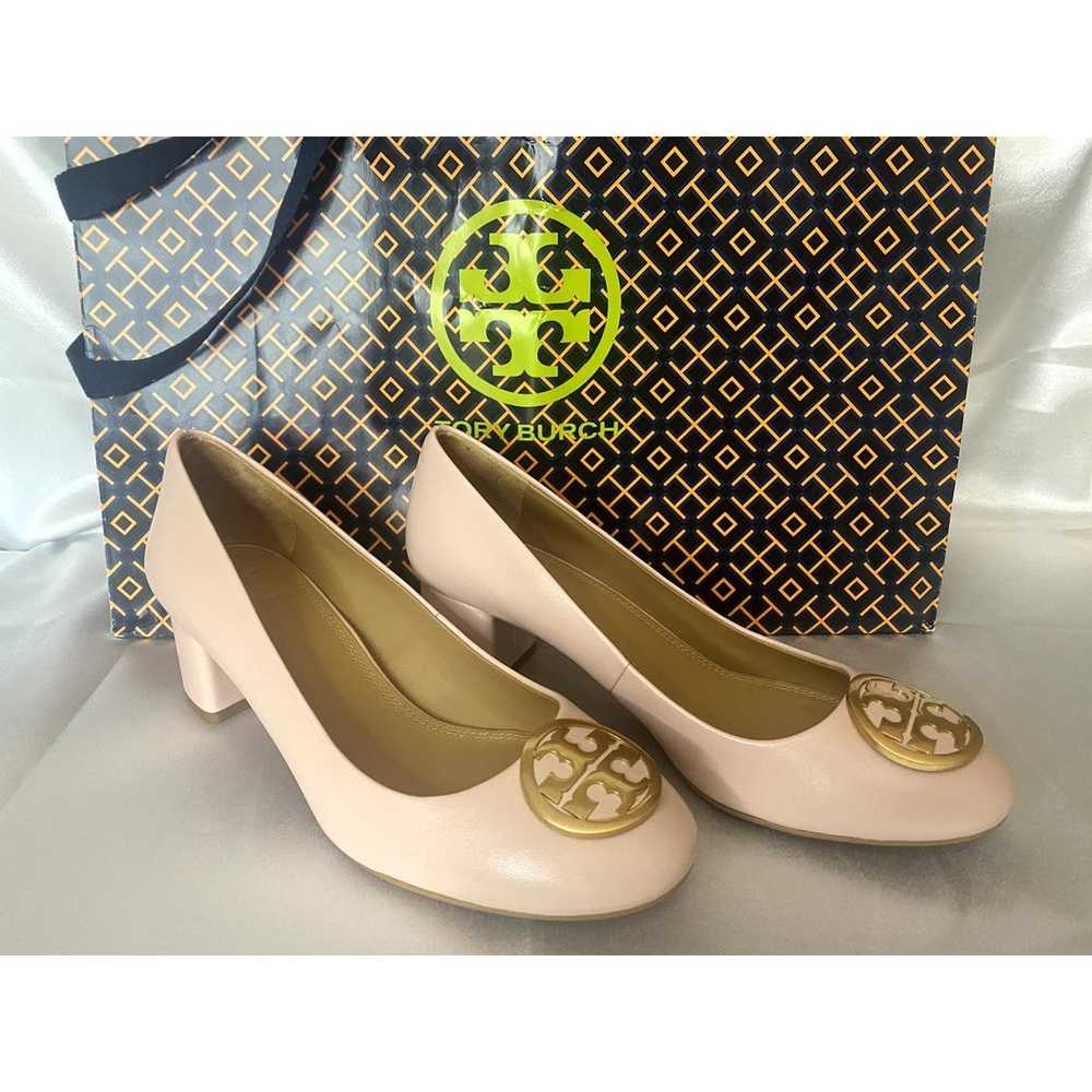 NEW Tory Burch Benton 85Mm Leather Pump Size 7.5 … - image 1