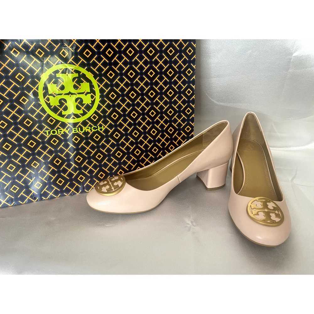 NEW Tory Burch Benton 85Mm Leather Pump Size 7.5 … - image 2