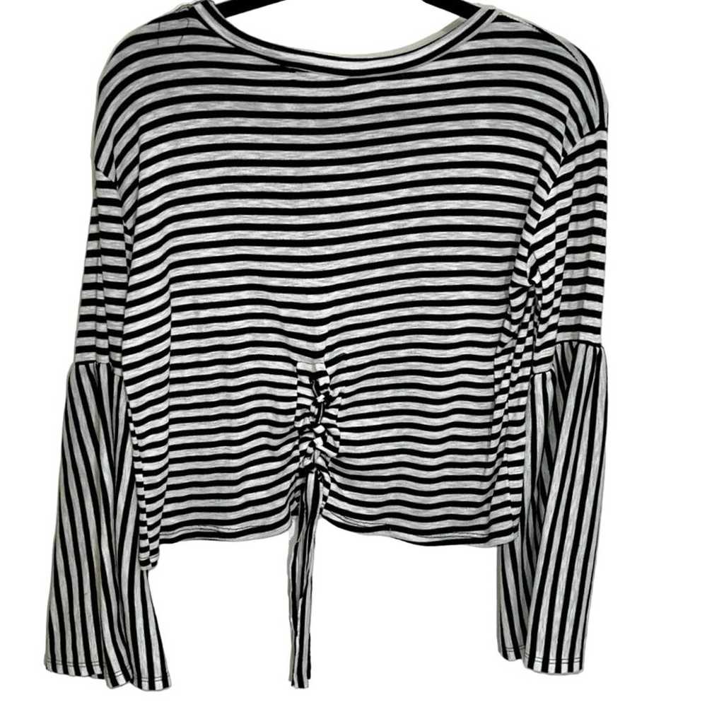 Vintage Havana Pullover Striped Top Long Sleeve S… - image 2