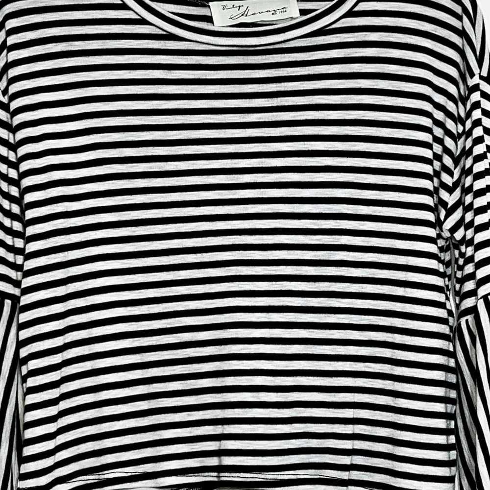 Vintage Havana Pullover Striped Top Long Sleeve S… - image 5