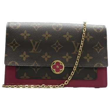 Louis Vuitton Flore chain leather handbag