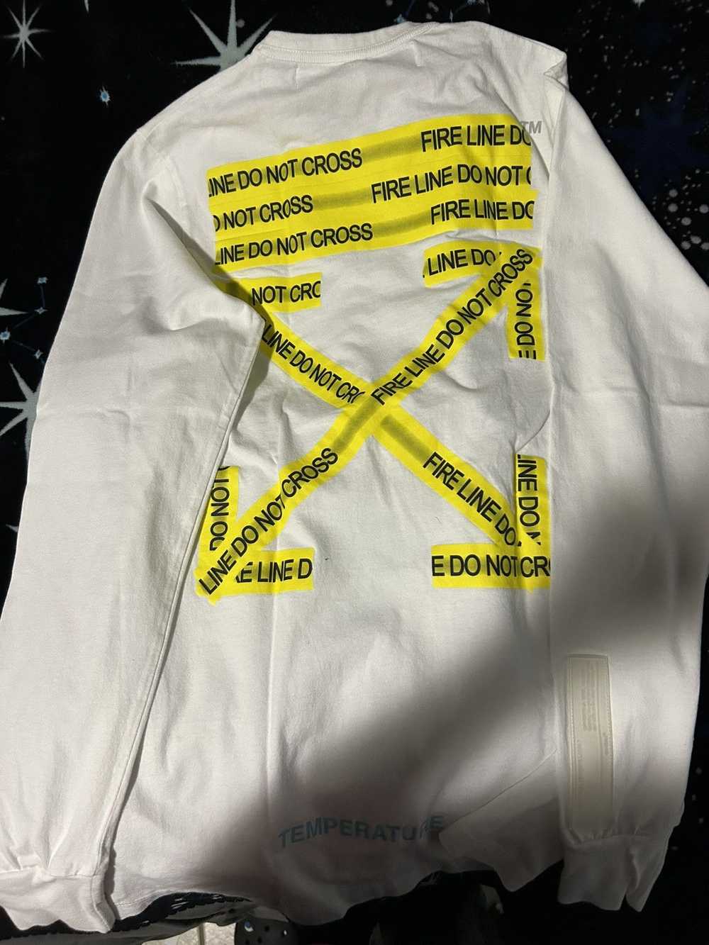 Off-White OFF-WHITE Firetape L/S Tee - image 2