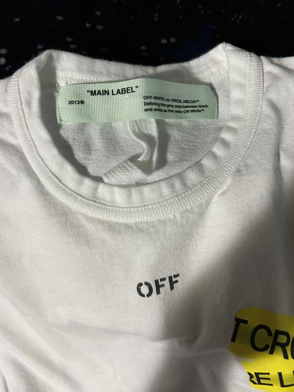 Off-White OFF-WHITE Firetape L/S Tee - image 3