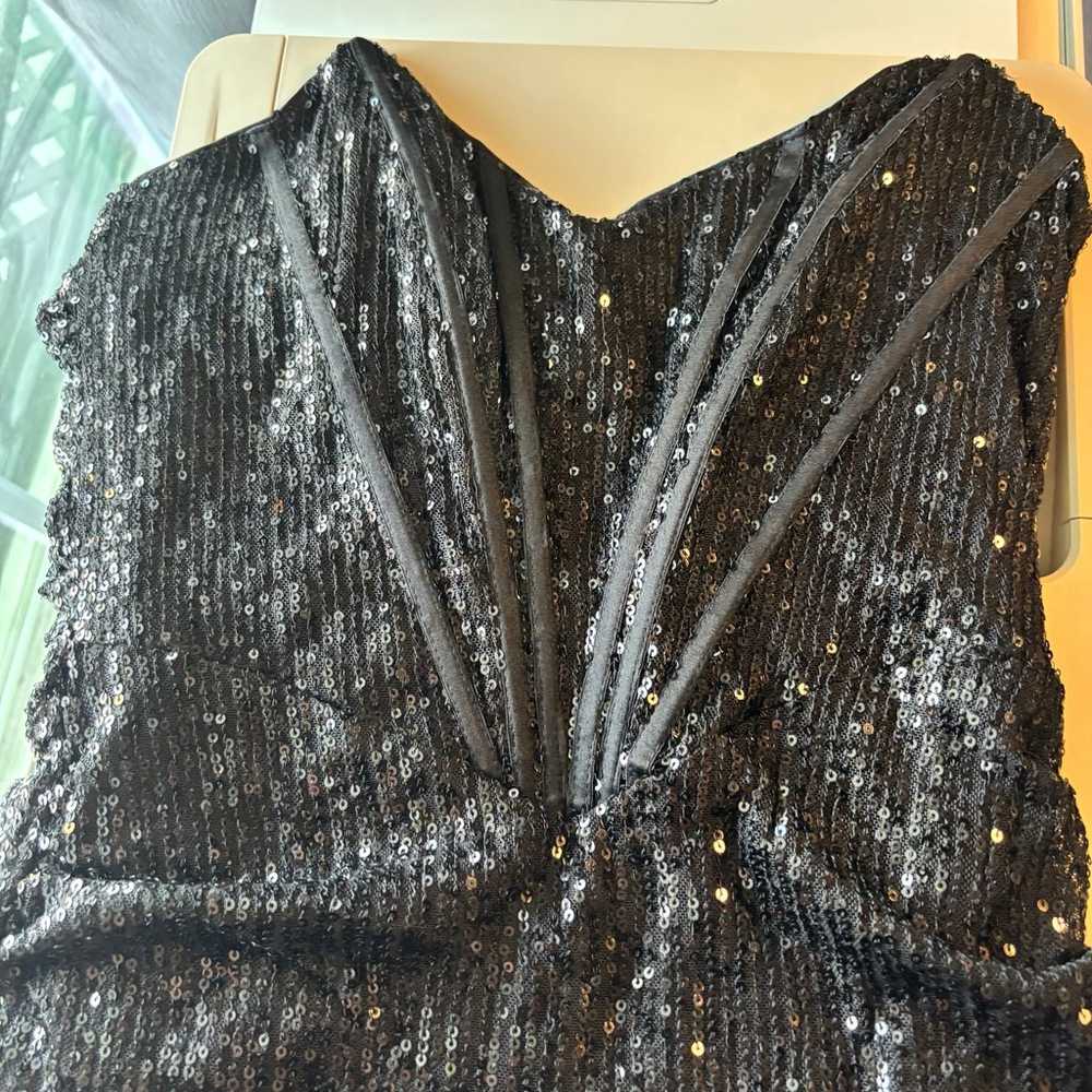 Hello Molly black sequin dress - image 2