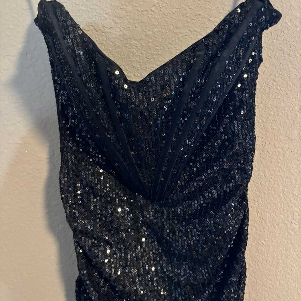 Hello Molly black sequin dress - image 4