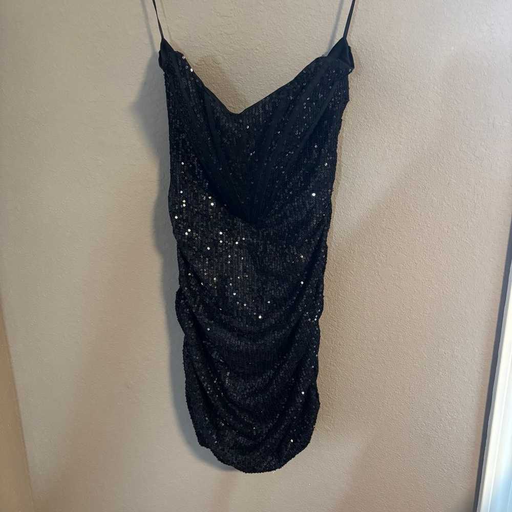 Hello Molly black sequin dress - image 5