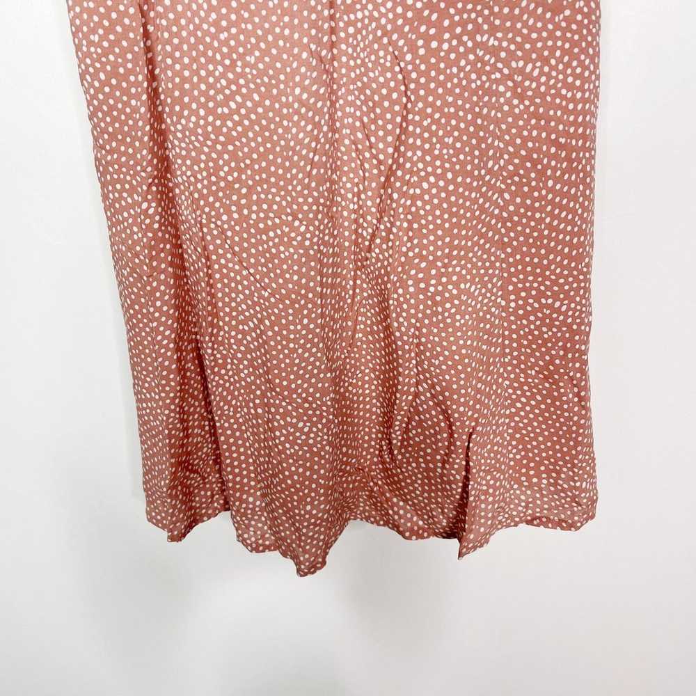 New Hem & Thread Medium M Pink Polka Dot Mini Dre… - image 4