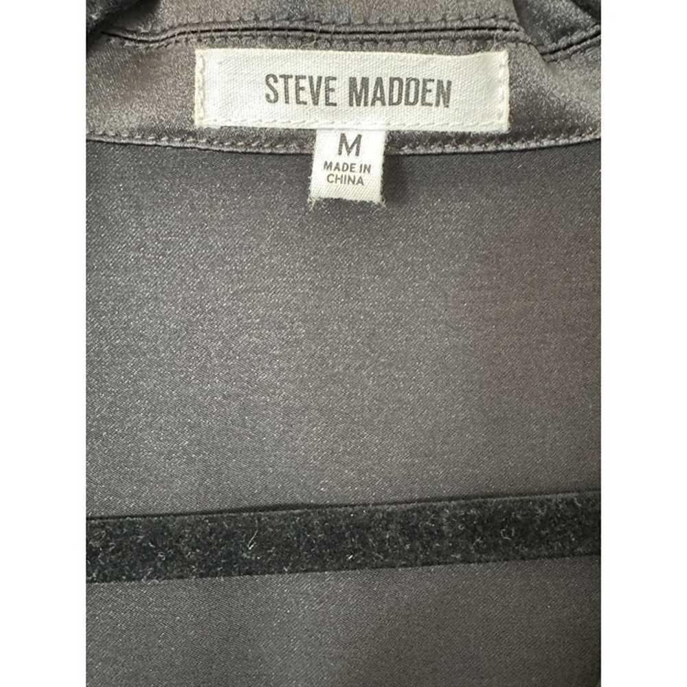 STEVE MADDEN Women Black Dress MEDIUM - image 3