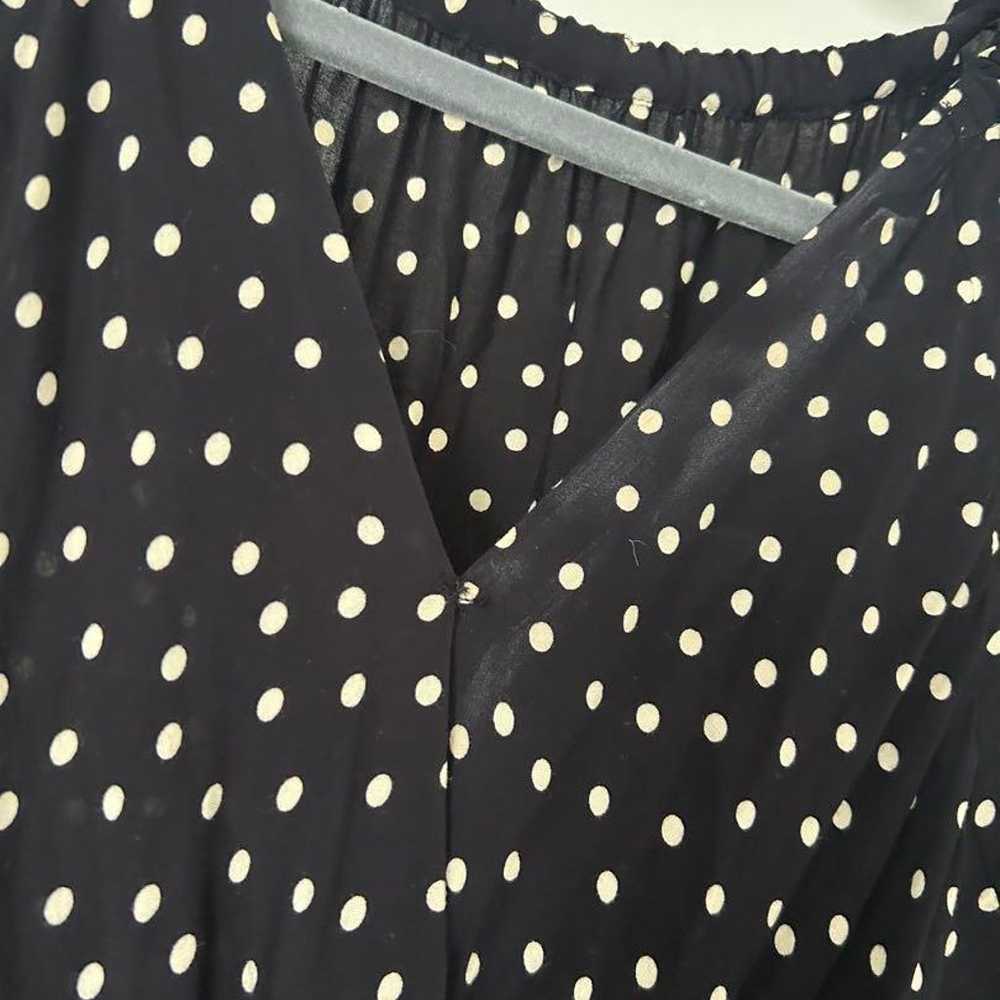 SLOBE IENA Polka Dot Long Dress Free Size - image 2