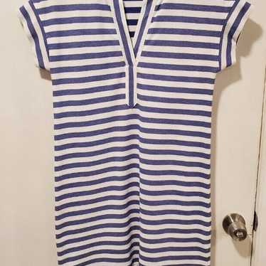 Vineyard Vines women’s LARGE Swing Tunic Dress Blu