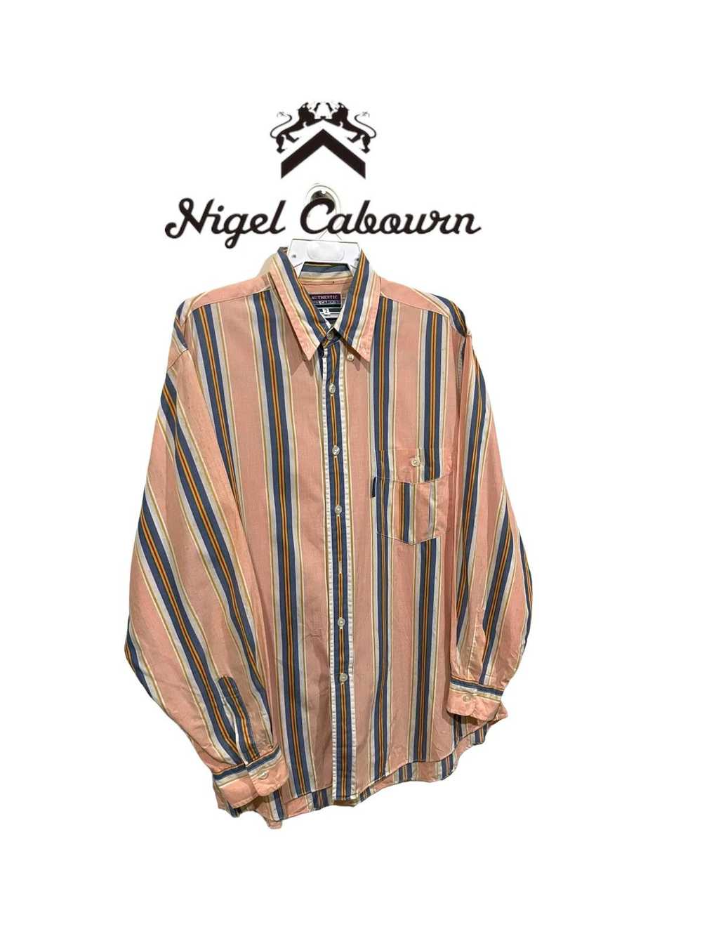 Designer × Nigel Cabourn Nigel Cabourn Vintage Sh… - image 11