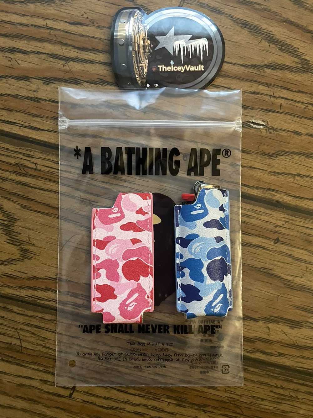 Bape Bape ABC Pink Camo Lighter Case - image 2