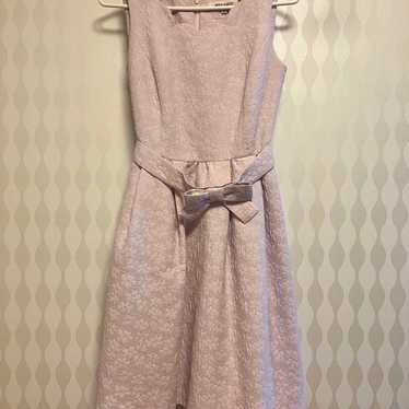 Mishmash Light Pink Sleeveless Knee-Length Dress