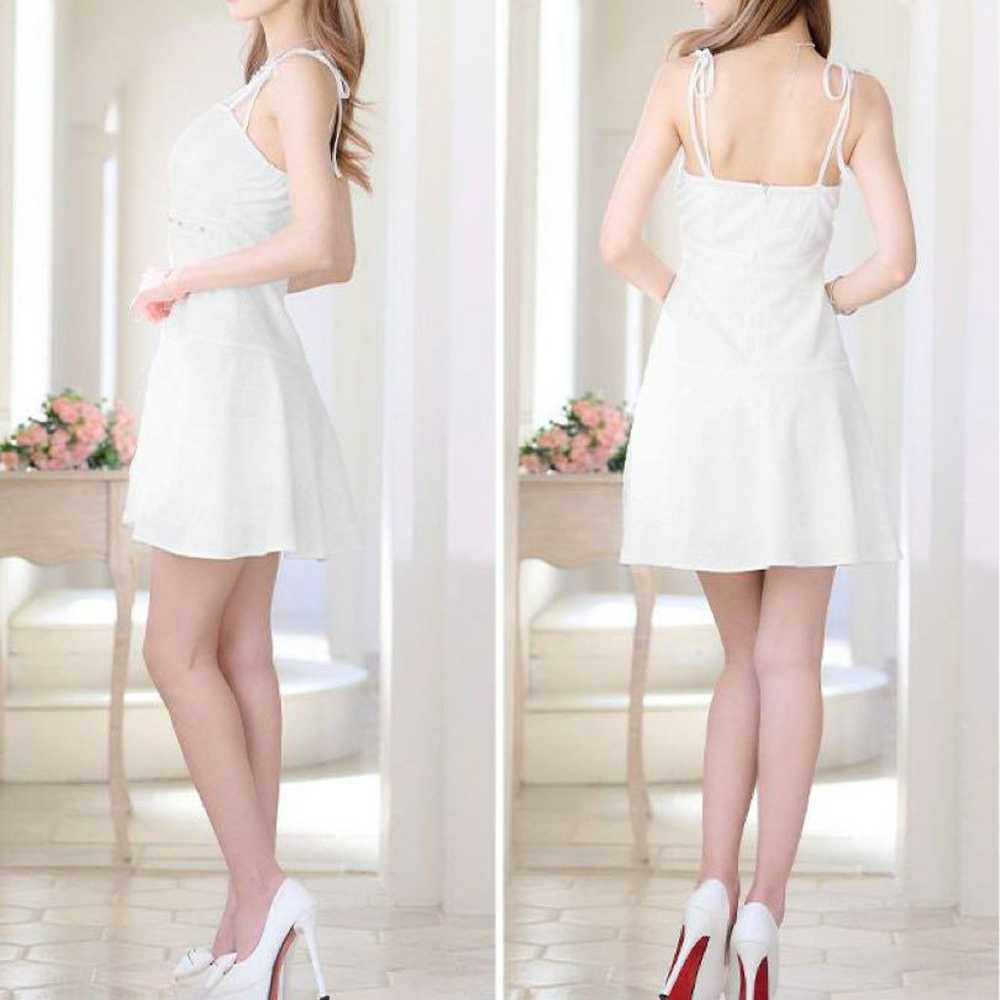 Tika ☆ White Flared Dress - image 5