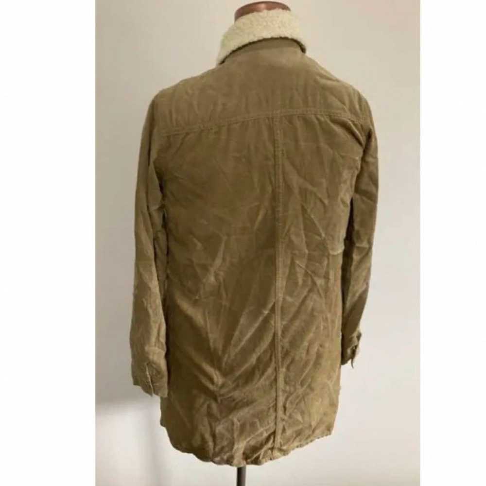 Lee Khaki Corduroy Long Sleeve Shirt with Fleece … - image 3