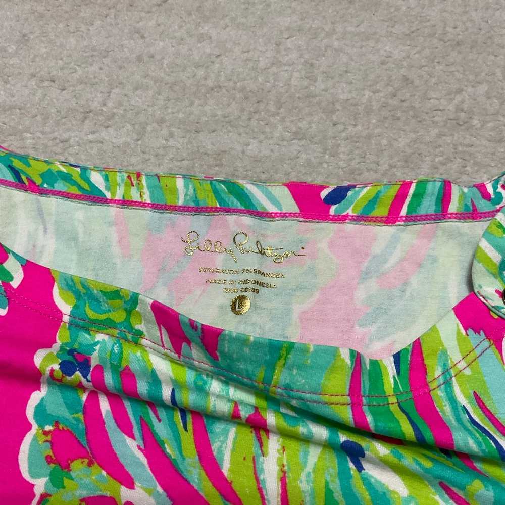 Lilly Pulitzer UPF 50+ Sophie Dress Floral Palm T… - image 4