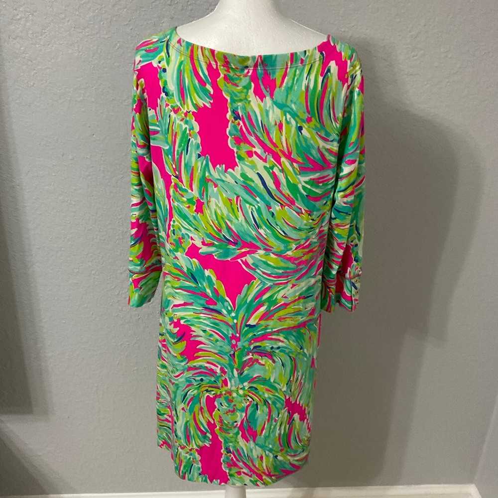 Lilly Pulitzer UPF 50+ Sophie Dress Floral Palm T… - image 5