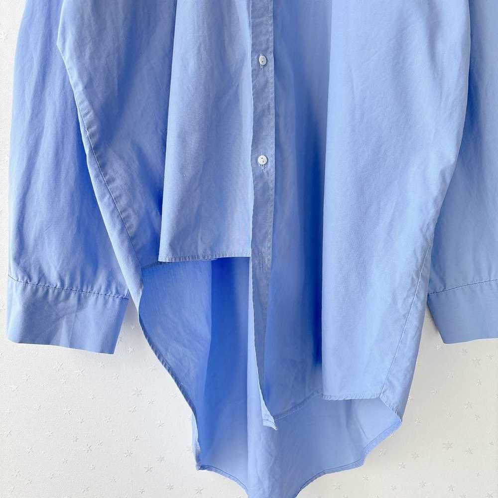 Zara Woman Shirt, Asymmetrical, Deformed, Oversiz… - image 3