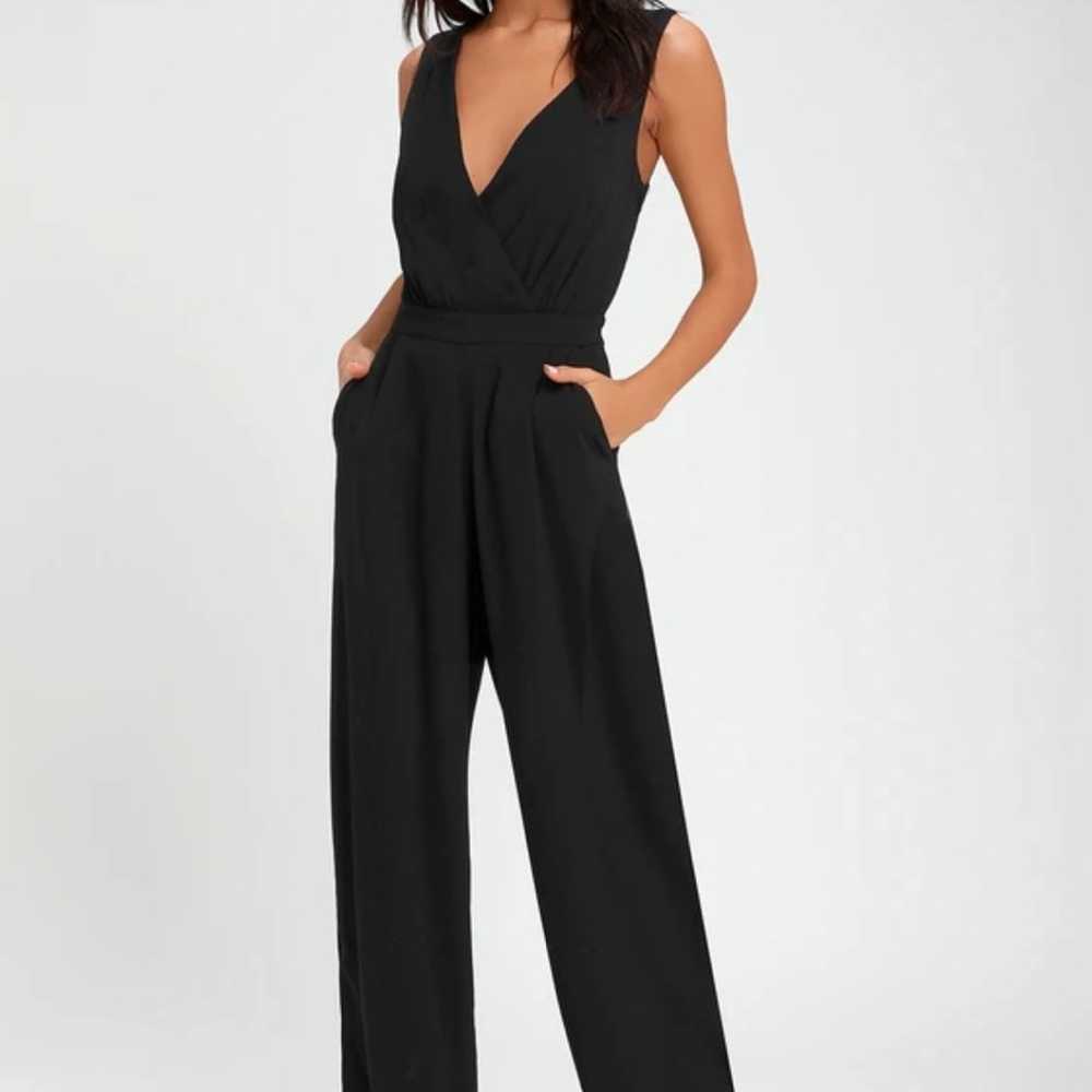 Lulus Black Jumpsuit - image 1