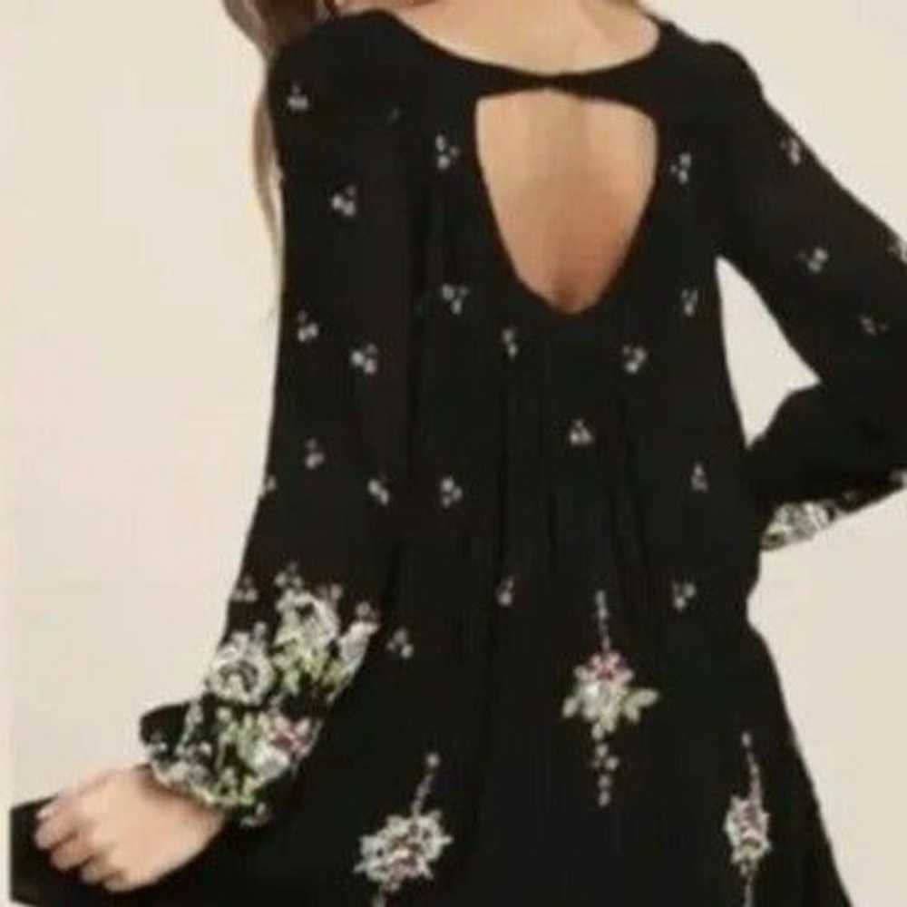 Free People Oxford Floral Embroidered Mini Dress … - image 2