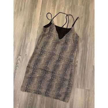 Mono B snakeskin patterned dress size small - image 1