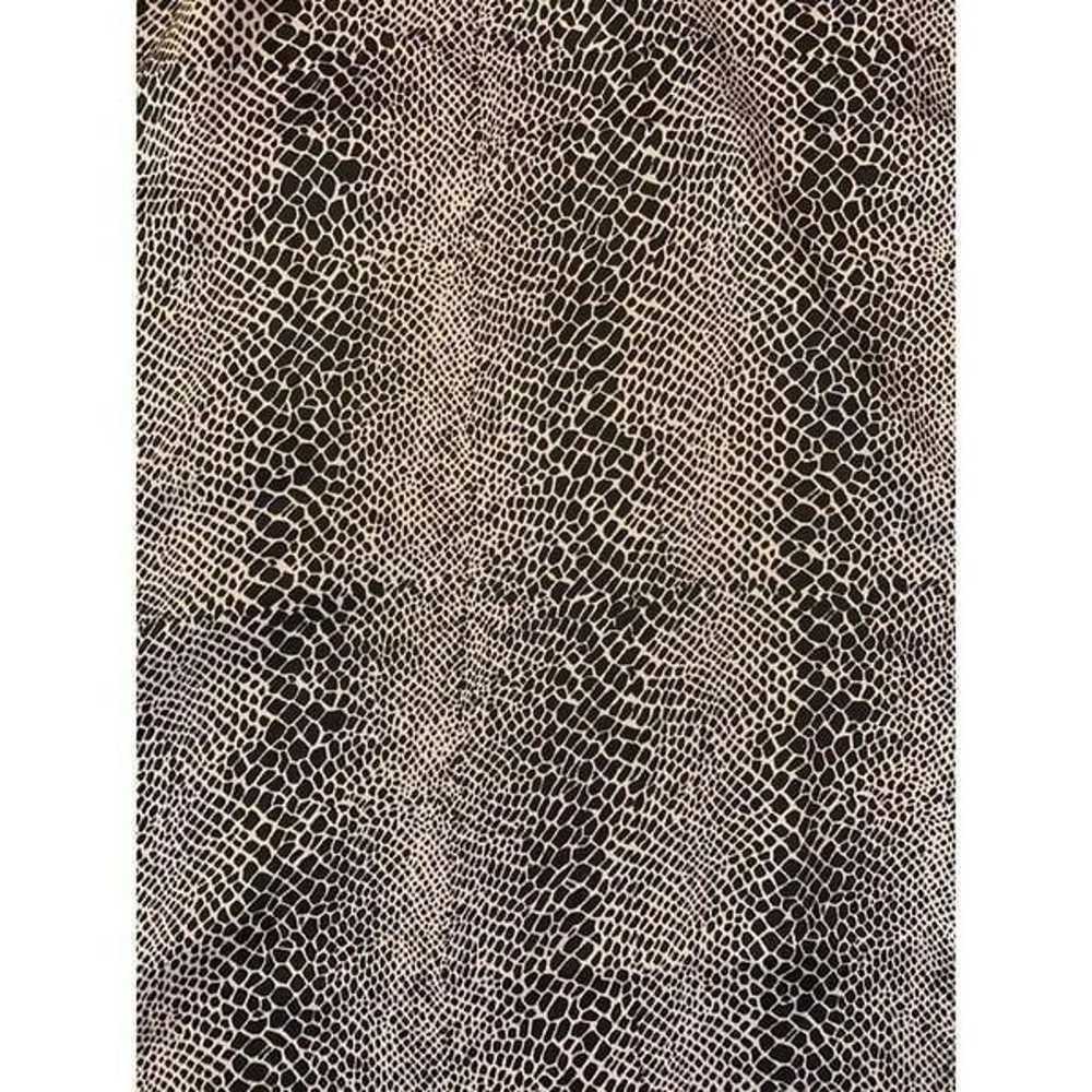 Mono B snakeskin patterned dress size small - image 6