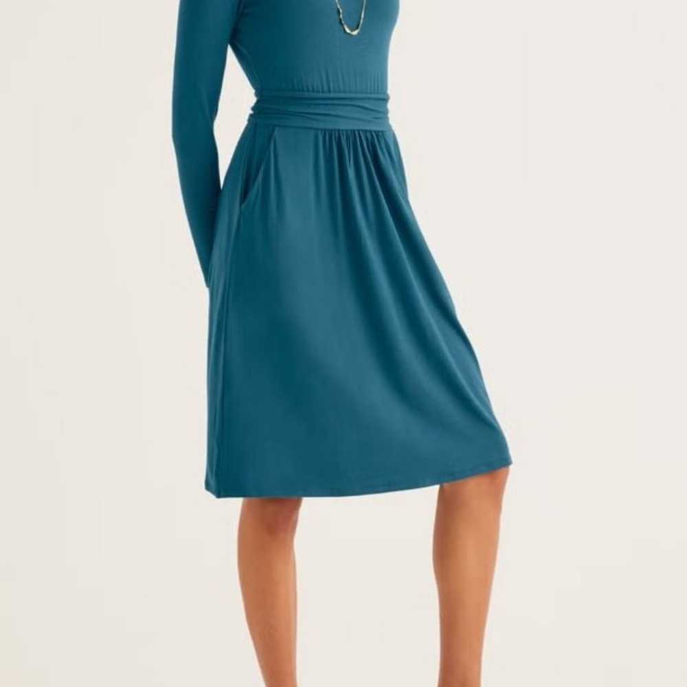 Boden Abigail Jersey Knit Dress Size 12 - image 1