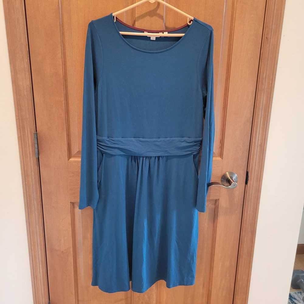 Boden Abigail Jersey Knit Dress Size 12 - image 2