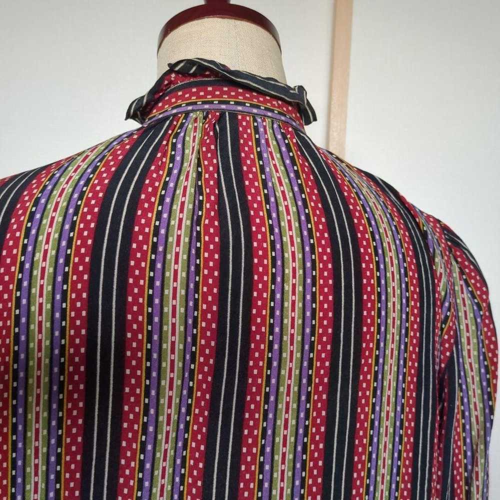 Guy Laroche Long Sleeve Shirt Vintage Made in Fra… - image 9