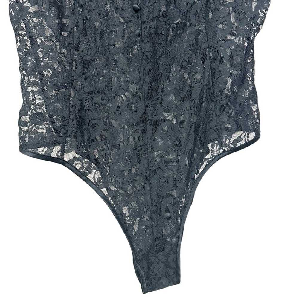 Vintage Gold Label Victoria’s Secret Black Lace S… - image 3