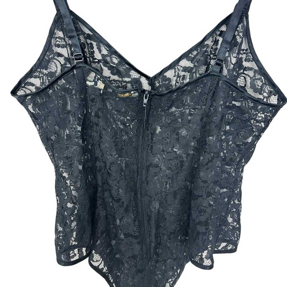 Vintage Gold Label Victoria’s Secret Black Lace S… - image 6