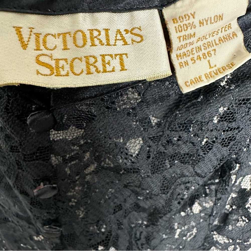 Vintage Gold Label Victoria’s Secret Black Lace S… - image 8