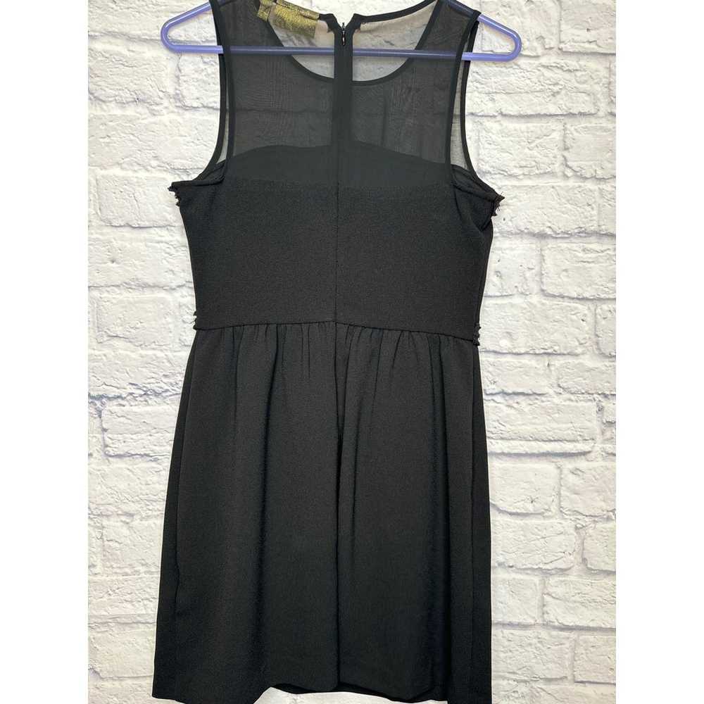 Princess Vera Wang Black Mini Dress Sheer Top Sle… - image 3