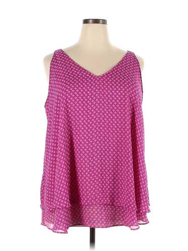 Lane Bryant Women Pink Tank Top 20 Plus