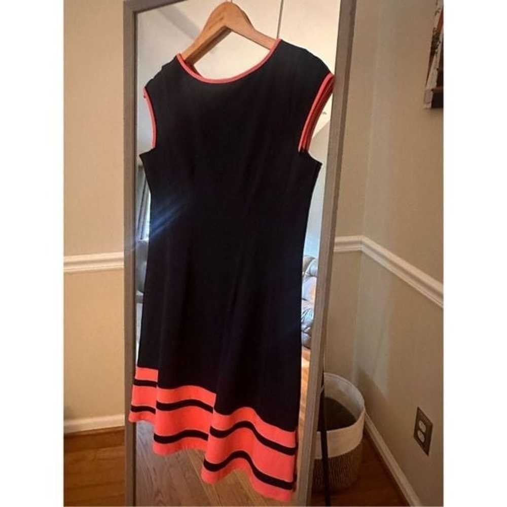 Duffel Lane Size Small Shift Dress Blue - image 2