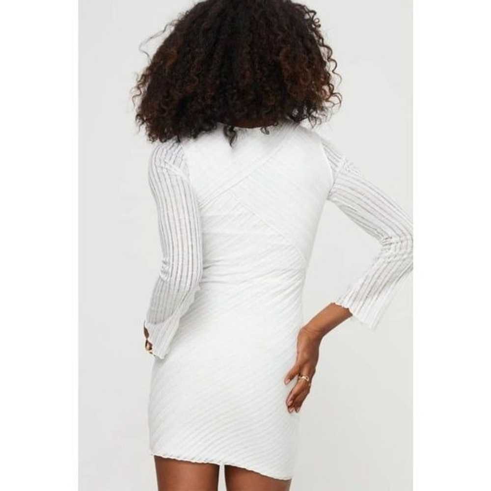 Princess Polly RAISA LONG SLEEVE MINI DRESS WHITE… - image 10