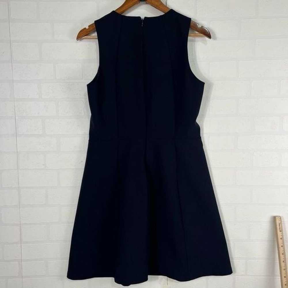 Madewell Womens Fit and Flare Dress size 10 Navy … - image 8