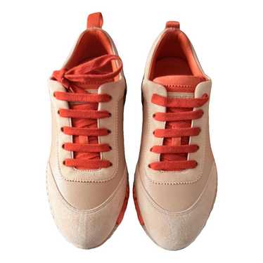 Hermès Bouncing leather trainers - image 1