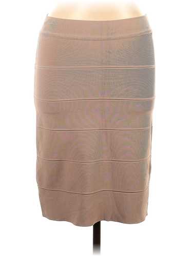 BCBGMAXAZRIA Women Brown Casual Skirt L