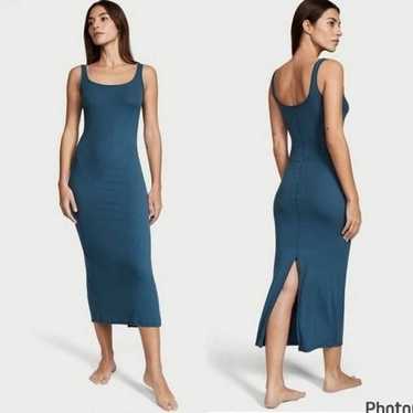 Victoria's Secret Luxe Ribbed Modal Maxi Dress