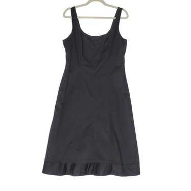 Bitten Dress Womens Size 14 Black Strappy Sleeve S