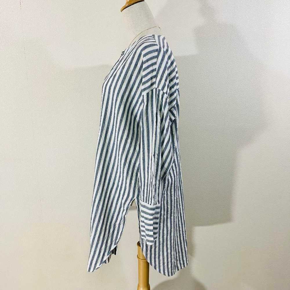 Beautiful item: Zara unlined stripe cotton no-col… - image 4