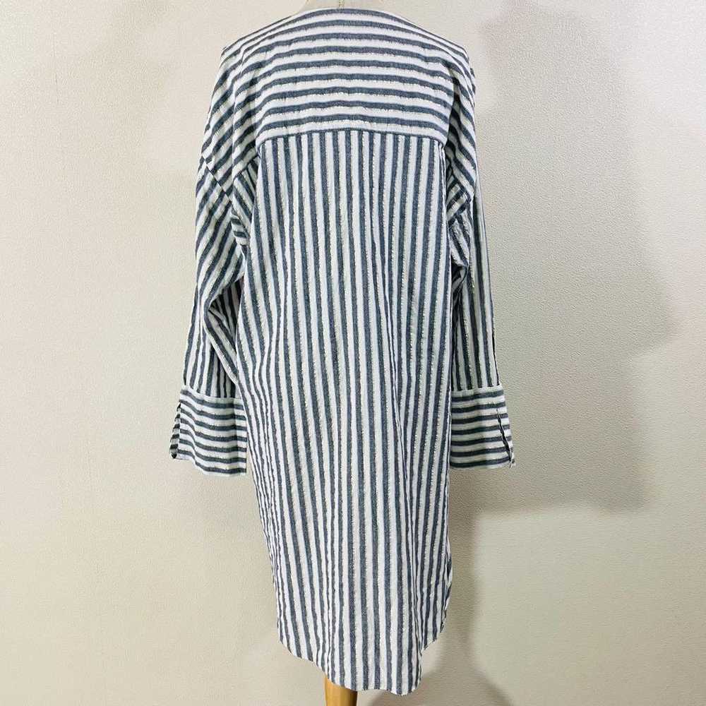 Beautiful item: Zara unlined stripe cotton no-col… - image 5