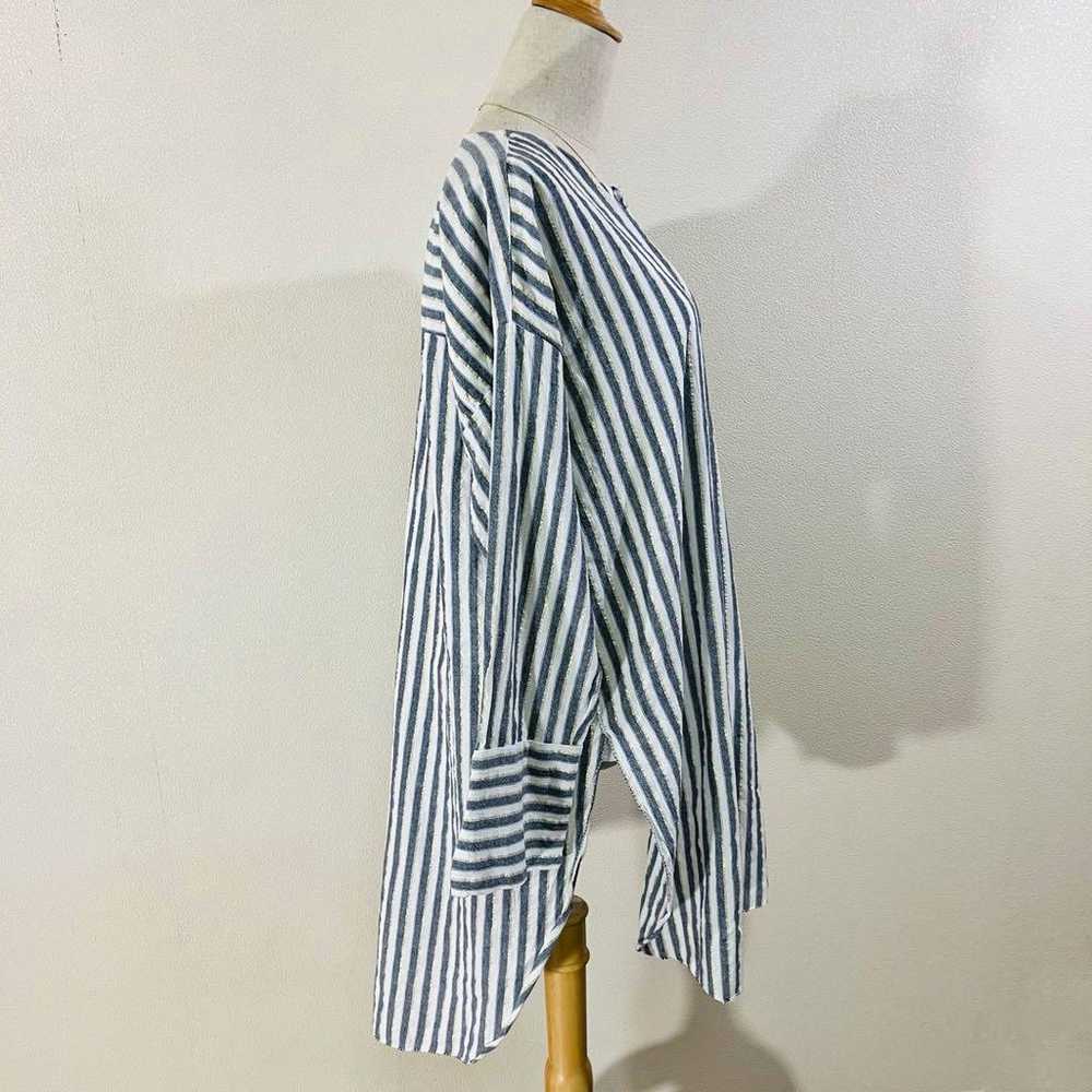 Beautiful item: Zara unlined stripe cotton no-col… - image 6