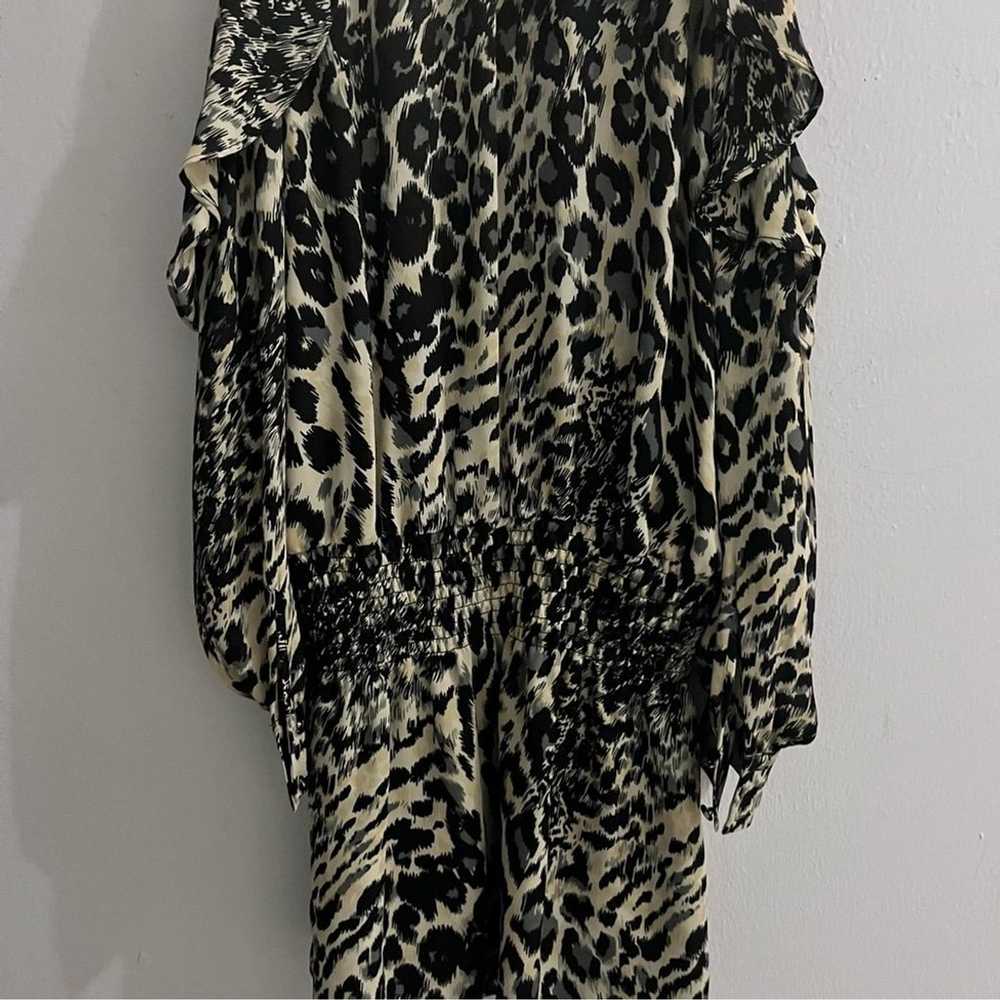 Parker New York Animal Print Cold Shoulder Mini D… - image 10