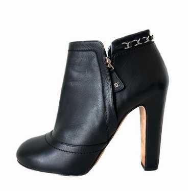 Chanel Leather ankle boots