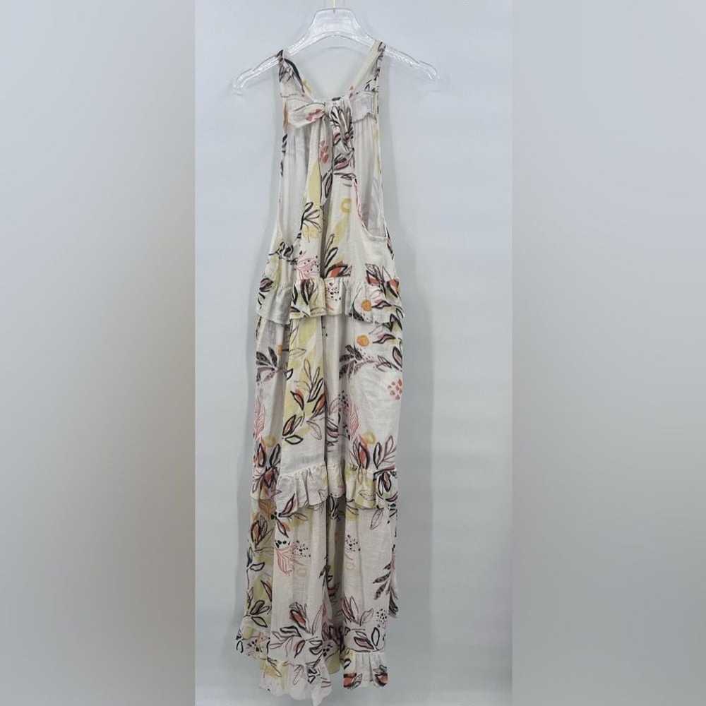 Free People - Anita Ivory Multi Print Maxi Dress … - image 2