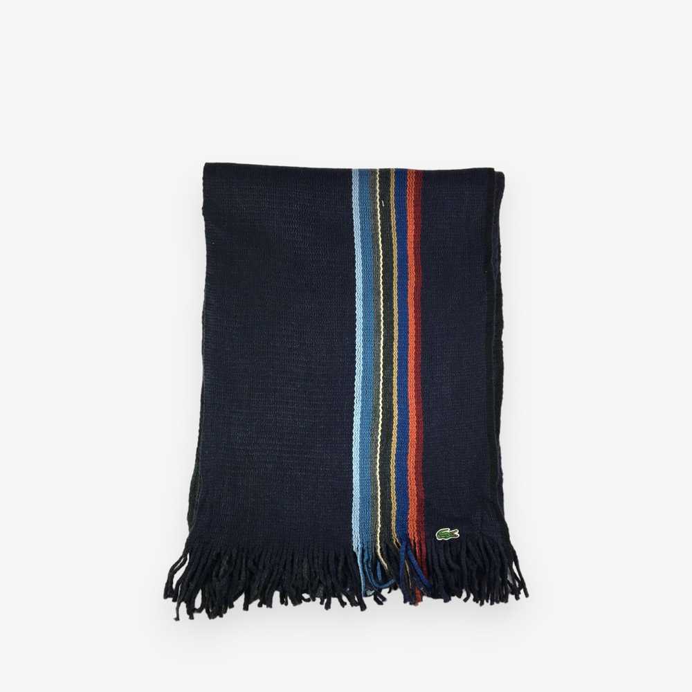 Lacoste × Vintage Vintage Y2K Lacoste Scarf Muffl… - image 2